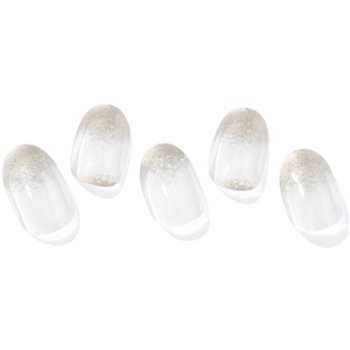ohora Semi Cured Gel Nail Strips N Gold Fog folii autocolante pentru unghii
